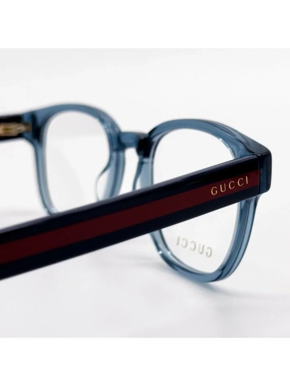 NEW GUCCI EYEGLASSES GG0927O 006 CLEAR BLUE GUCCI EYEWEAR